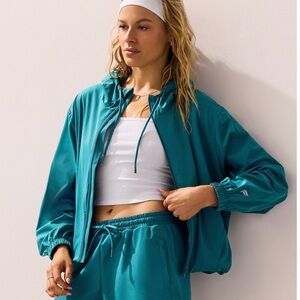 NWOT | Fabletics Teal All Day Jacket | Great for spring! | Size 2x |